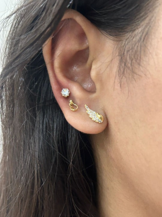 Sparkling Wing Ear Stack