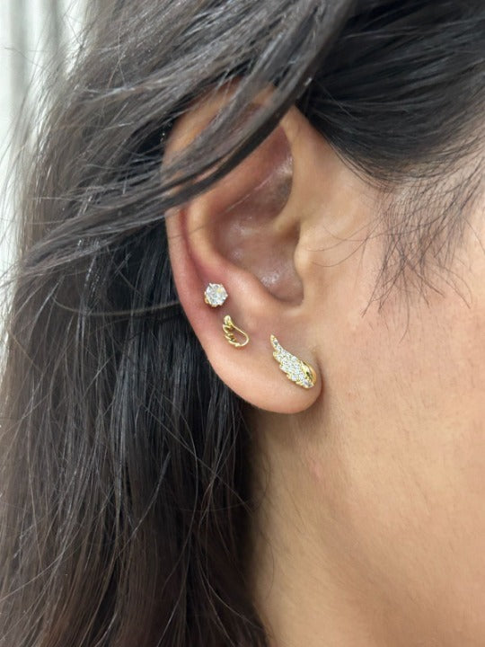 Sparkling Wing Ear Stack